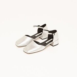 NEW silver sandals
